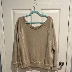 AE Off-the-Shoulder Sweatshirt